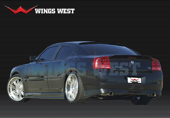 West Wings Custom Rear Valance 06-10 Dodge Charger - Click Image to Close